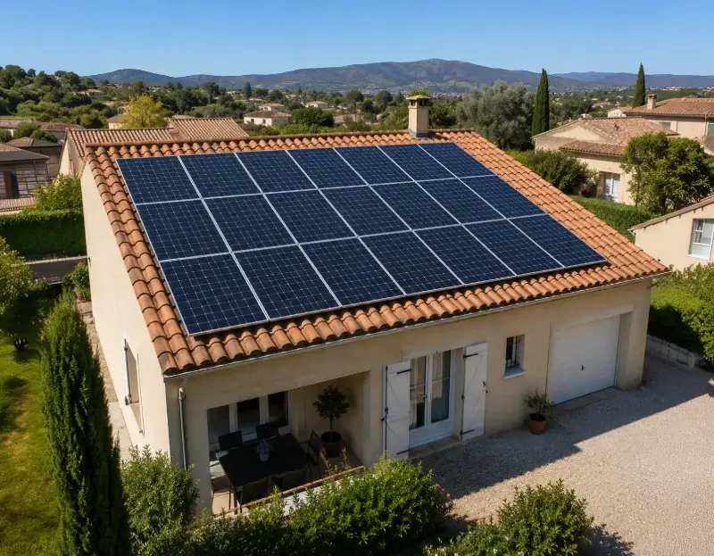 Prime à l'autoconsommation panneaux solaires Vergt — aide financière de l'État